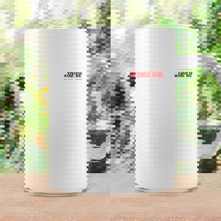 「Cleanse Them In Atomic Fire」核ガンジーミームの引用 長袖tシャツ コーヒーマグ ギフトのアイデア