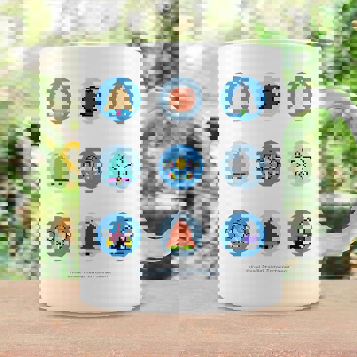 「Twin Bee」9 Circles コーヒーマグ ギフトのアイデア