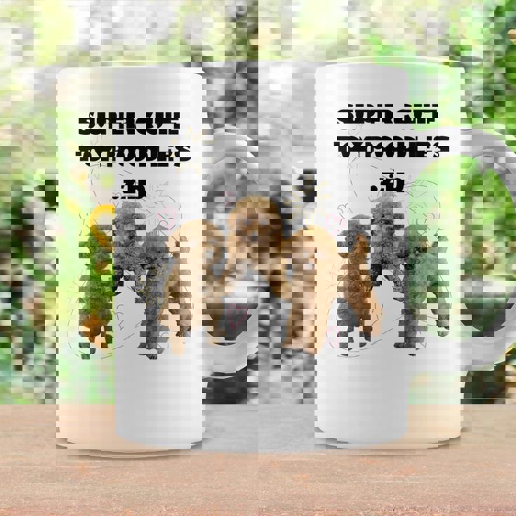 【Super Cute Toypoodles】トイプードル 実写 コーヒーマグ ギフトのアイデア