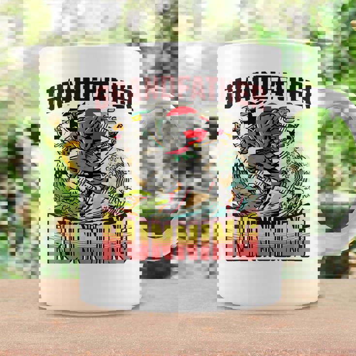 おじいちゃん ランニング ニンジャ メンズ おもしろ コーヒーマグ ギフトのアイデア