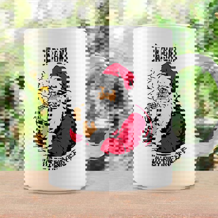 おもしろい親愛なるサンタさん、コーヒーを持ってきてクリスマスクリスマス コーヒーマグ ギフトのアイデア