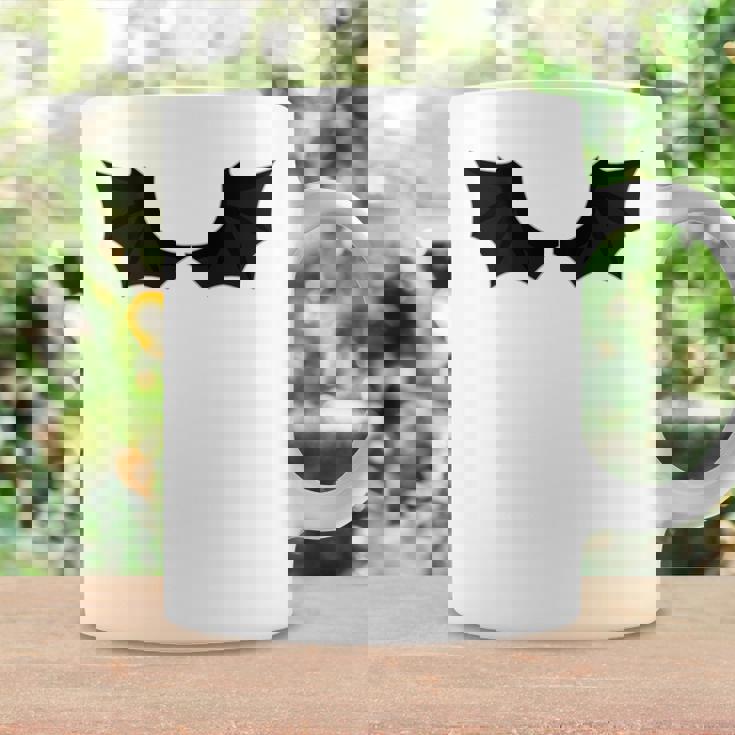 かわいいハロウィンブラックコウモリの羽 コーヒーマグ ギフトのアイデア