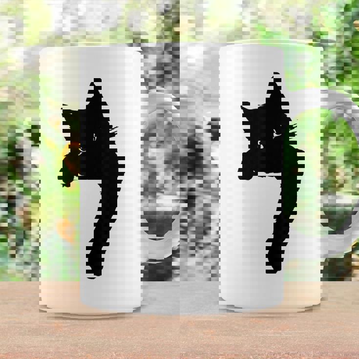 かわいい黒猫tシャツ ユニセックス コーヒーマグ ギフトのアイデア