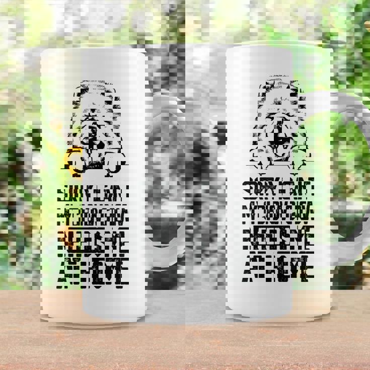 ごめんなさい、チャウチャウには家に私が必要です、チャウチャウのお父さん コーヒーマグ ギフトのアイデア
