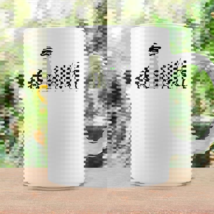 じんるいのしんか 人類の進化 Ufo Alien Human Evolution コーヒーマグ ギフトのアイデア