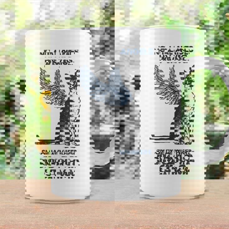 すべての天使に翼があるわけではない-マザーシンガプーラキャットママ コーヒーマグ ギフトのアイデア