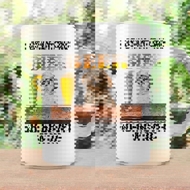 ただビール飲みたい&吊るしw おれのシーズーー コーヒーマグ ギフトのアイデア