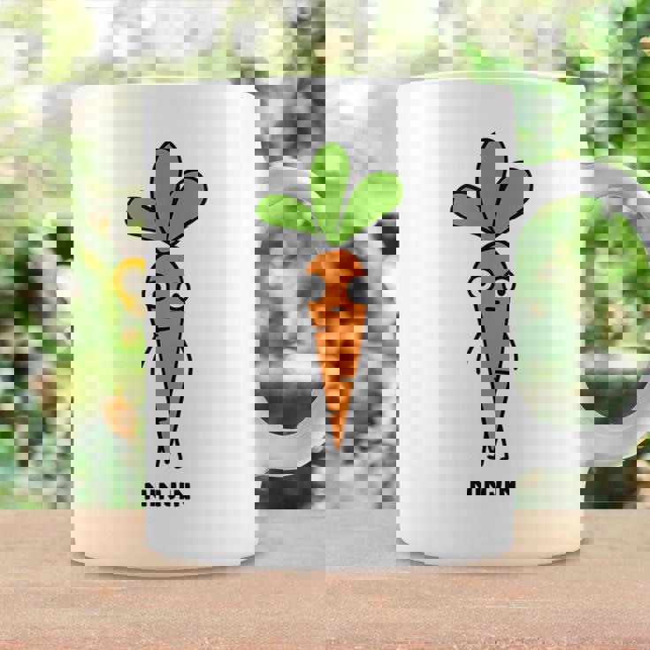 にんじん 人参 顔 イラスト かわいい おもしろ 簡単 シンプル ゆるい 野菜 コーヒーマグ ギフトのアイデア