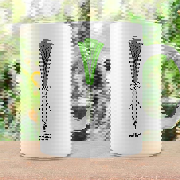 ねぎ 葱 顔 イラスト かわいい おもしろ 面白い 簡単 シンプル ゆるい 野菜 コーヒーマグ ギフトのアイデア