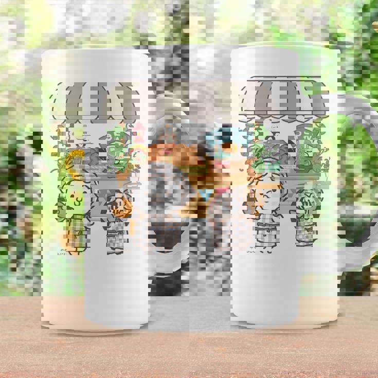 ねこぺん日和 ドーナツワゴン コーヒーマグ ギフトのアイデア