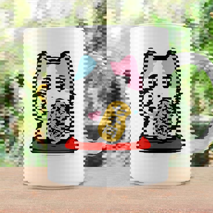 びーえするるる【Bsテレ東公式】まねきねこイラストtシャツ（10色） コーヒーマグ ギフトのアイデア