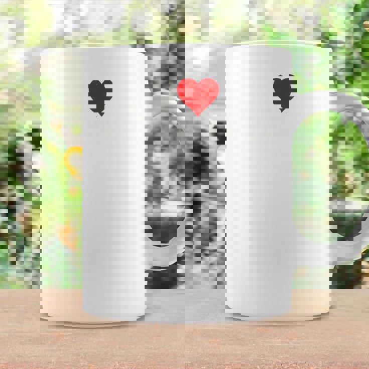 アイラブハートニューカッスル・アポン・タイン・イングランド 長袖tシャツ コーヒーマグ ギフトのアイデア