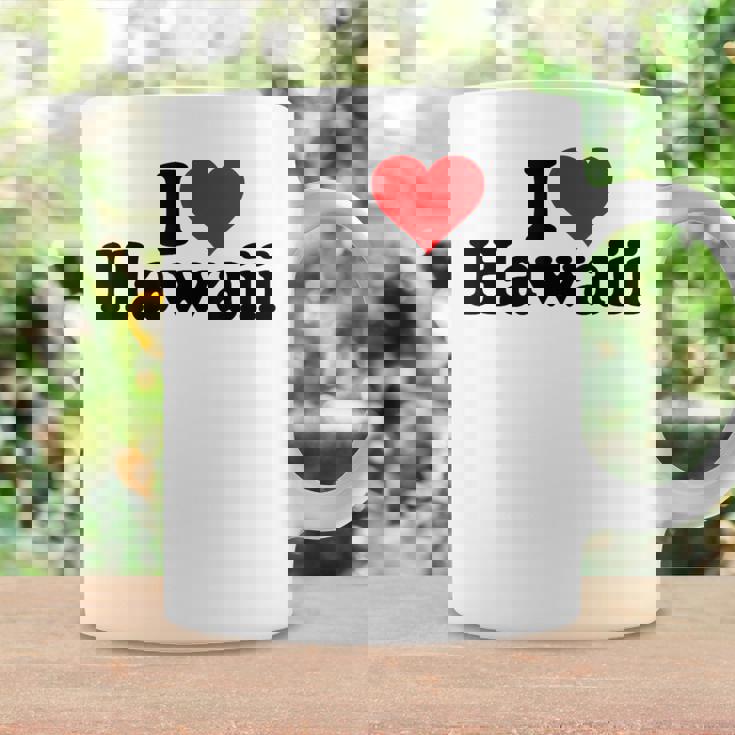 アイラブハートハワイ コーヒーマグ ギフトのアイデア