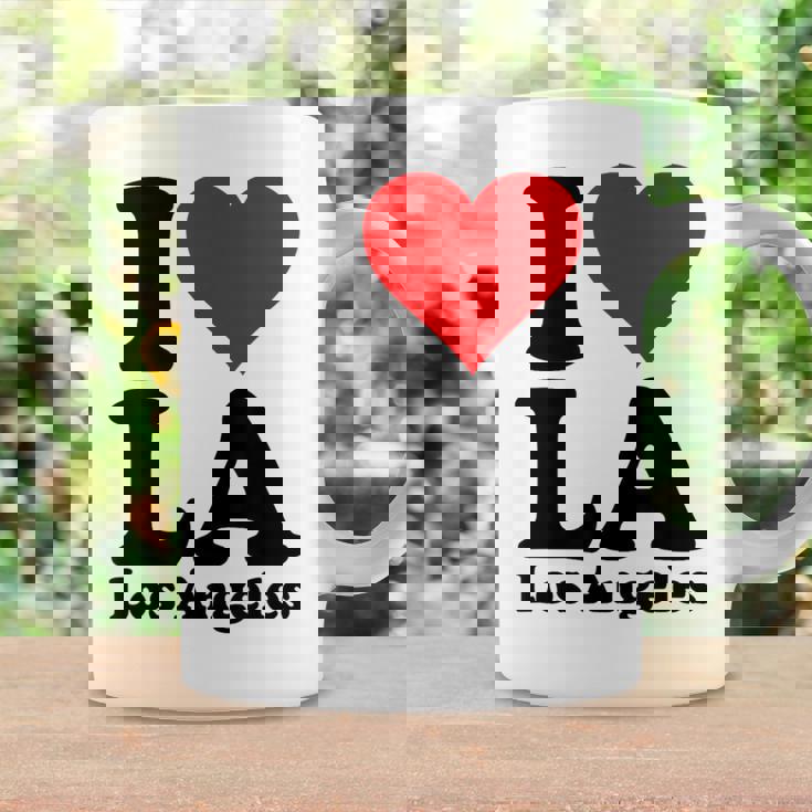 アイラブハートラロサンゼルスカリフォルニア コーヒーマグ ギフトのアイデア