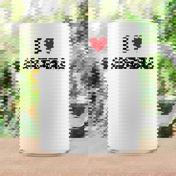 アイ・ハート・マス・ティーチャー-ファニー・アイ・ラヴ・アルゲブラ コーヒーマグ ギフトのアイデア