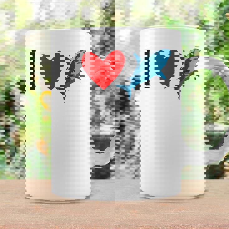 アイ・ラブ・シャークス コーヒーマグ ギフトのアイデア