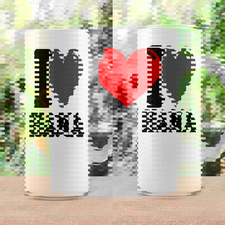 アイ・ラブ・ハナ コーヒーマグ ギフトのアイデア