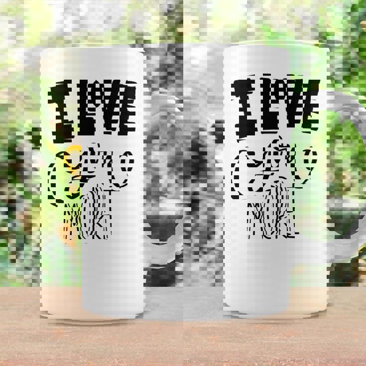 アイ・ラヴ・ユー 長袖tシャツ コーヒーマグ ギフトのアイデア