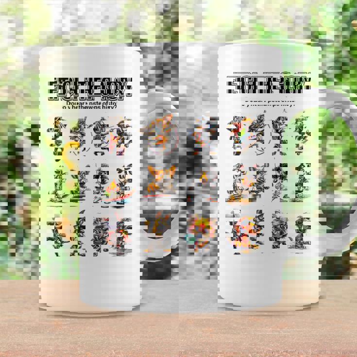 アスリート犬たちの挑戦 – Fetch The Glory コーヒーマグ ギフトのアイデア