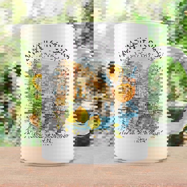 アマルフィ 海岸 イタリア 旅行 旅行 バケーション 地中海 コーヒーマグ ギフトのアイデア