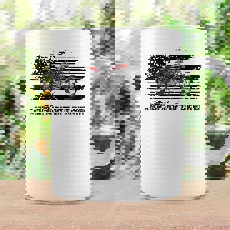 アメリカンダートトラッカー フラットトラックレーサー ダートトラック メンズ ボーイズ コーヒーマグ ギフトのアイデア