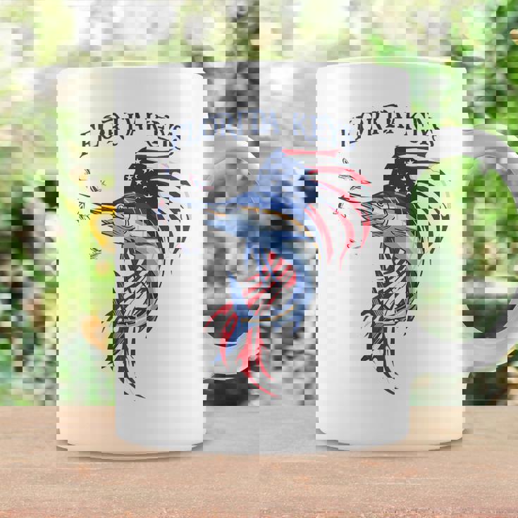 アメリカ国旗 愛国的 カジキ マーリン フロリダの鍵 コーヒーマグ ギフトのアイデア