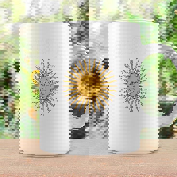 アルゼンチン国旗 アルゼンチン代表チームスタイル 5月の太陽 コーヒーマグ ギフトのアイデア