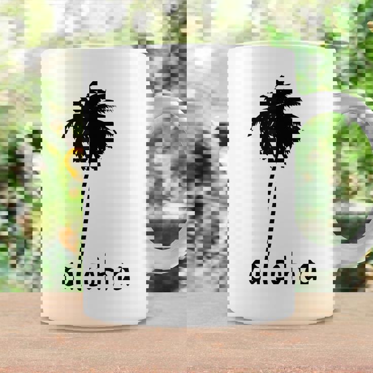 アロハ ハワイ ハワイアン ヤシの木 コーヒーマグ ギフトのアイデア