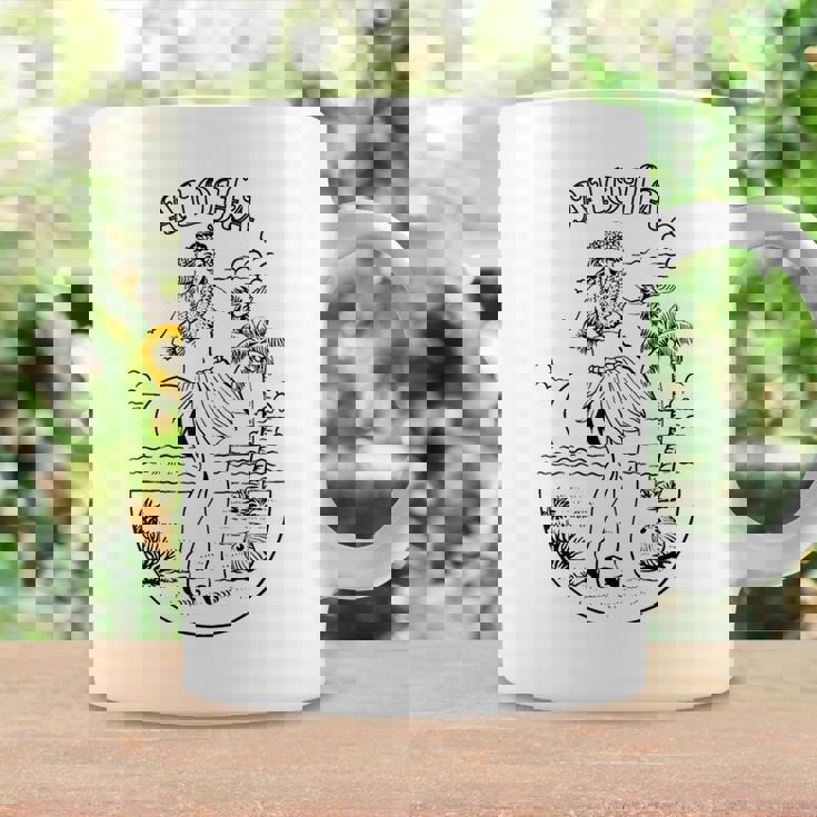 アロハ ハワイアン フラダンサー コーヒーマグ ギフトのアイデア