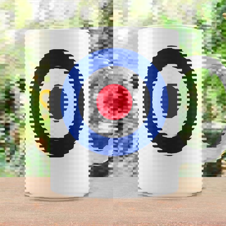 イギリス空軍の様式化されたラウンデル旗 コーヒーマグ ギフトのアイデア