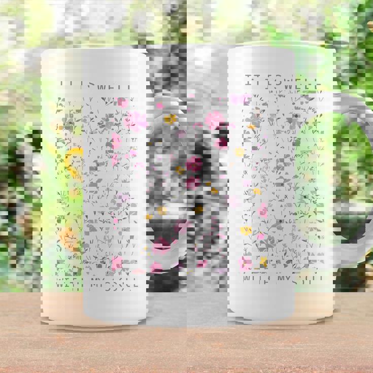 イット・イズ・ウェル・ウィズ・マイ・ソウル コーヒーマグ ギフトのアイデア