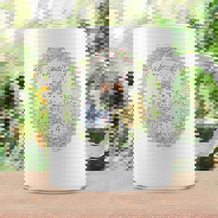 ウィッシュミーメル フラワーリース コーヒーマグ ギフトのアイデア