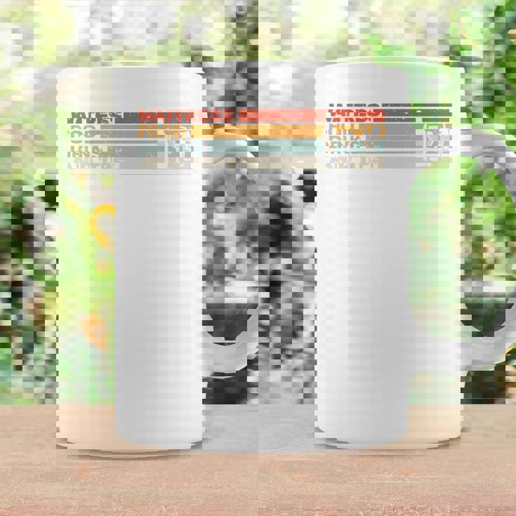 ウェイトレス 食べ物 飲み物とヒント レトロ ウェイティングスタッフ ウェイター 長袖tシャツ コーヒーマグ ギフトのアイデア