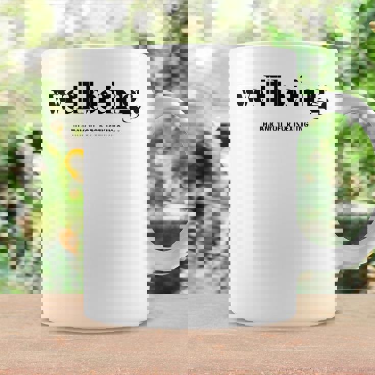 ウェルビーイング 既存に感謝 コーヒーマグ ギフトのアイデア