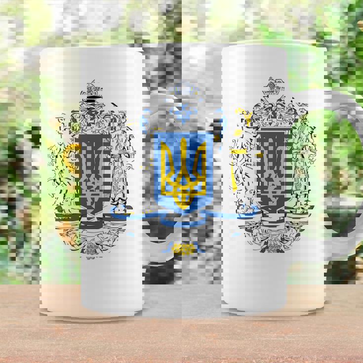 ウクライナ ウクライナ国旗 トラディショナル 長袖tシャツ コーヒーマグ ギフトのアイデア