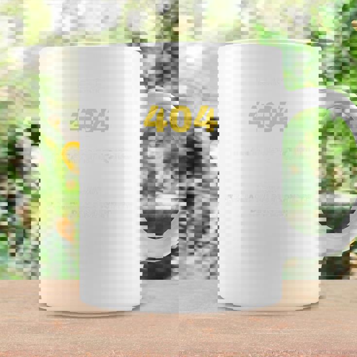 エラー404デジタル表現 コーヒーマグ ギフトのアイデア