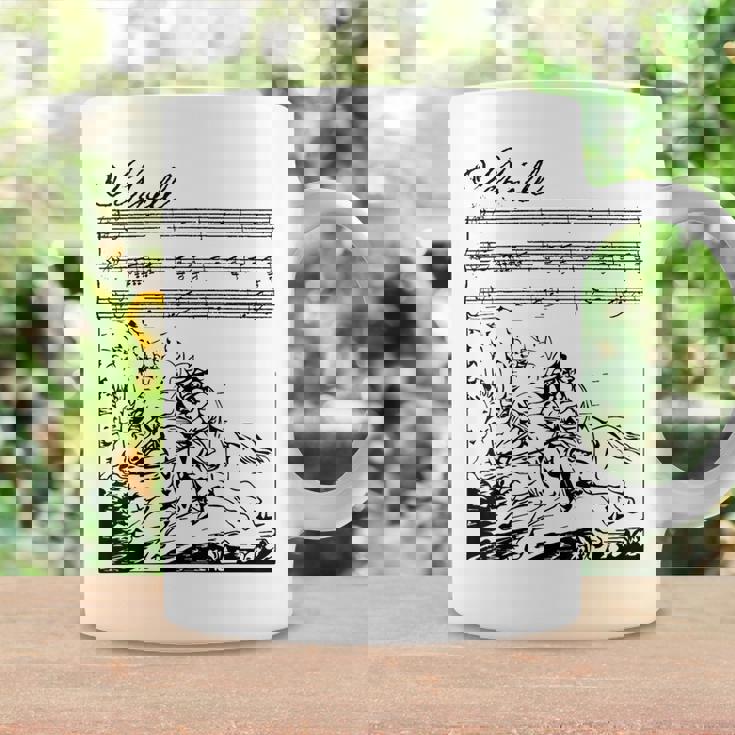 エルケーニッヒ・ゲーテの詩シューベルトの歌 コーヒーマグ ギフトのアイデア