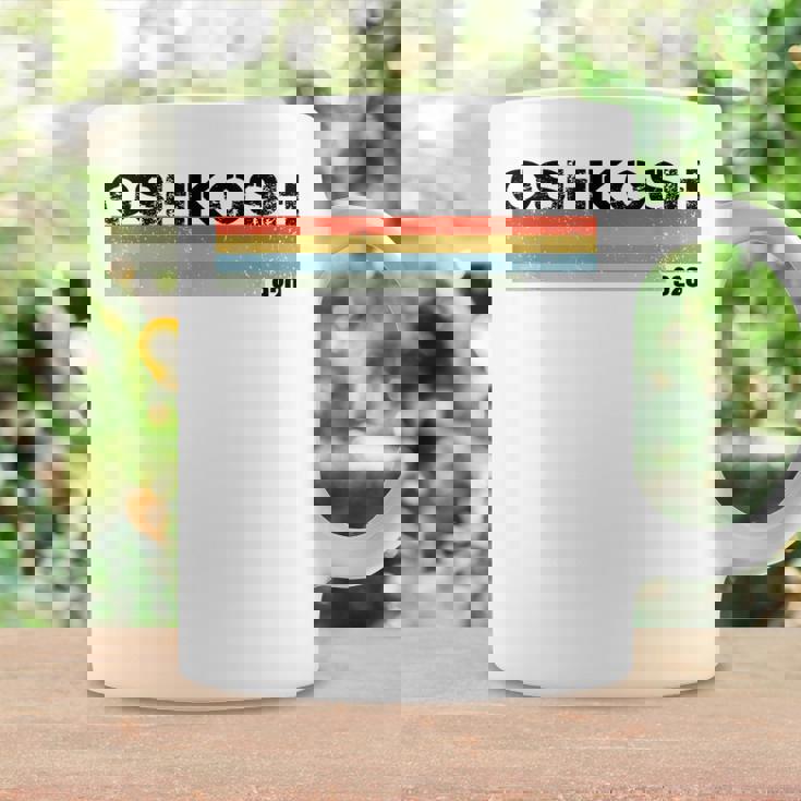 オシュコシュ、ウィスコンシン州エリアコード 920 レトロヴィンテージスタイルtシャツ コーヒーマグ ギフトのアイデア