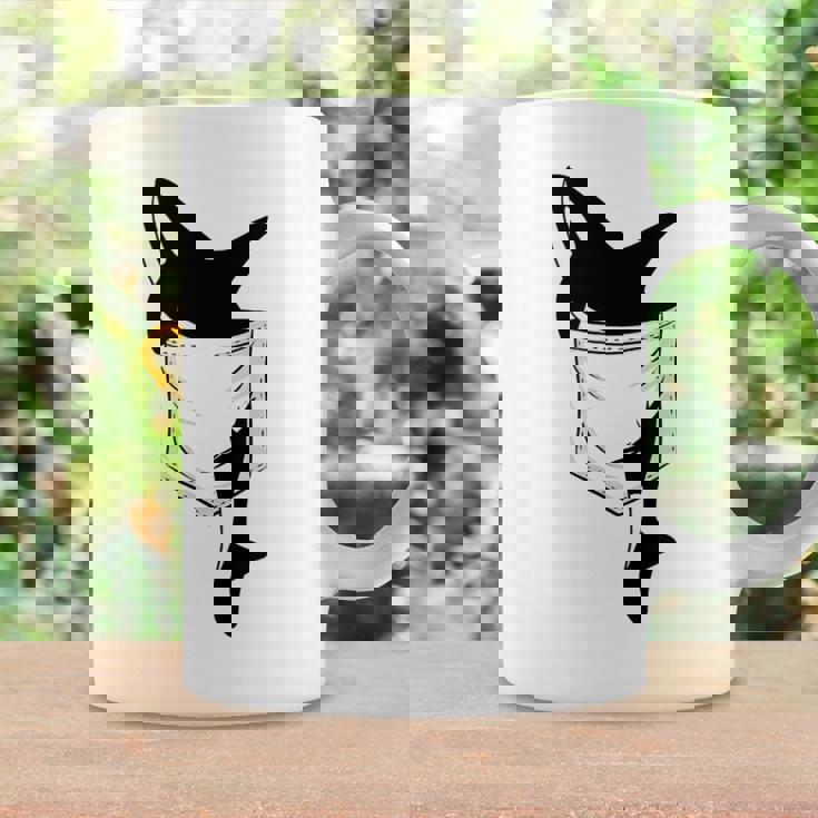 カジュアルなシャチ 面白いオルカをポケットに コーヒーマグ ギフトのアイデア