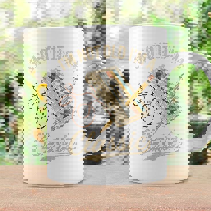 カセットテープ クラシック レトロ ヴィンテージ 70年代 80年代 90年代音楽 長袖tシャツ コーヒーマグ ギフトのアイデア