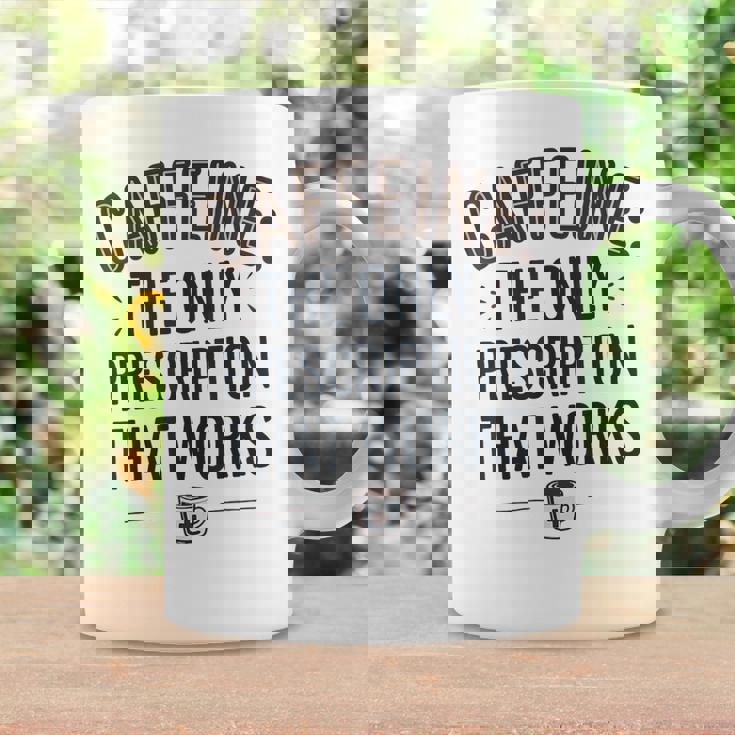 カフェイン 効く唯一の処方箋 コーヒーマグ ギフトのアイデア