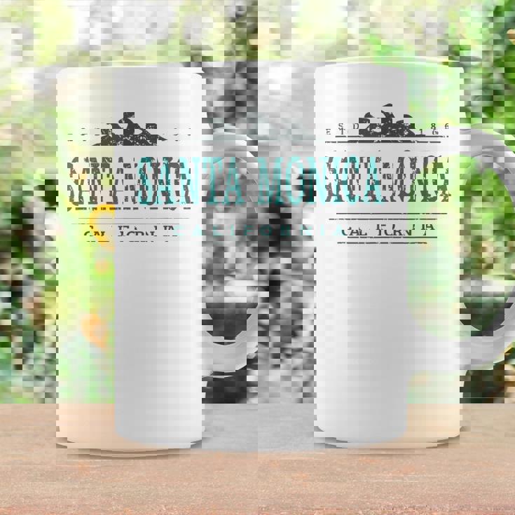 カリフォルニア州サンタモニカ コーヒーマグ ギフトのアイデア