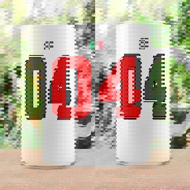 カレッジ 04 ナンバー スタイル ヴィンテージ イタリア国旗 コーヒーマグ ギフトのアイデア