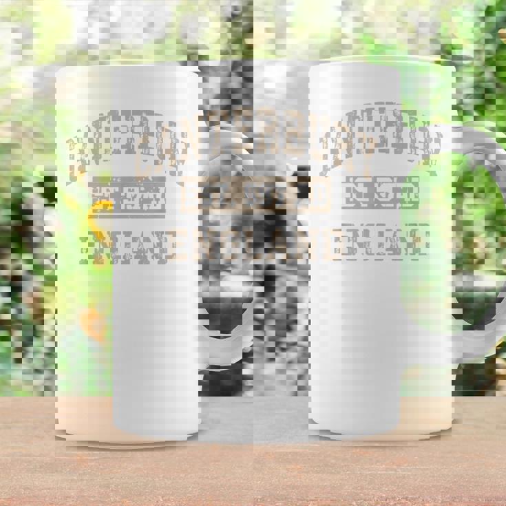 カンタベリー イングランド Uk Est Year Athletic Beige Distressed コーヒーマグ ギフトのアイデア