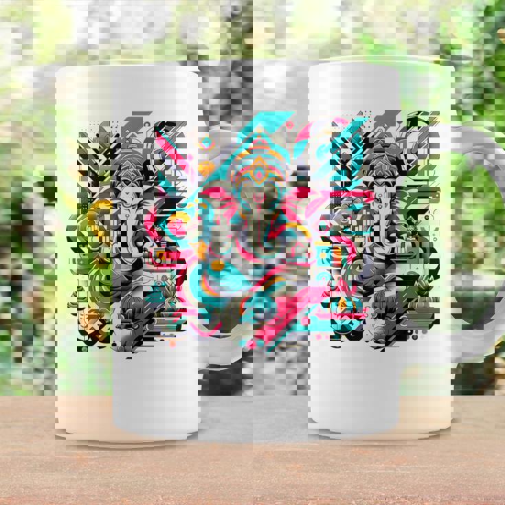 ガネーシャモダンポップ コーヒーマグ ギフトのアイデア
