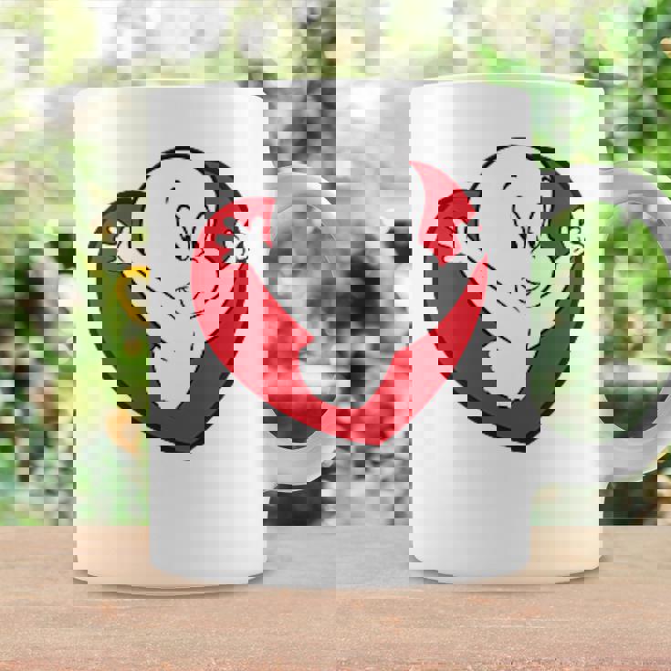 キャスパー・ザ・フレンドリー・ゴースト バレンタインデーのフロント&バック コーヒーマグ ギフトのアイデア