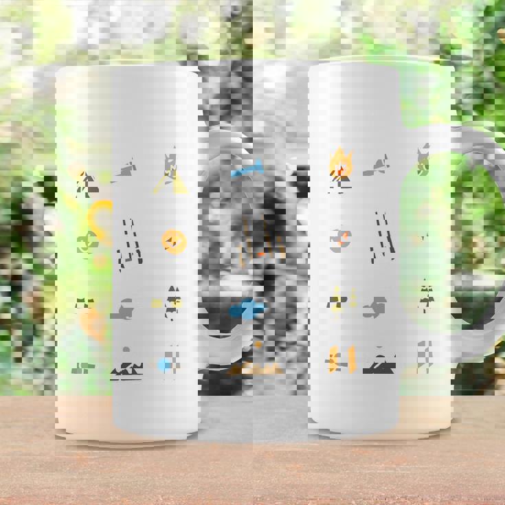 キャンプ 楽しい グループ キッズ ティーン 家族 マッチング 長袖tシャツ コーヒーマグ ギフトのアイデア