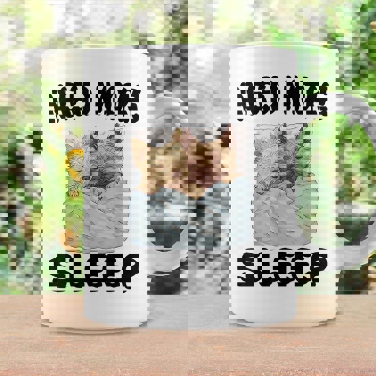 キュートなケアンテリア、睡眠用パジャマ、ナイトガウン。 コーヒーマグ ギフトのアイデア