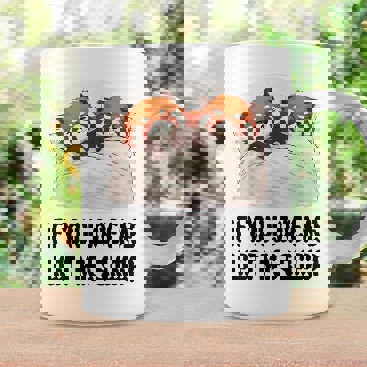 キュートなレッサーパンダ If You Love Meleep パジャマ コーヒーマグ ギフトのアイデア