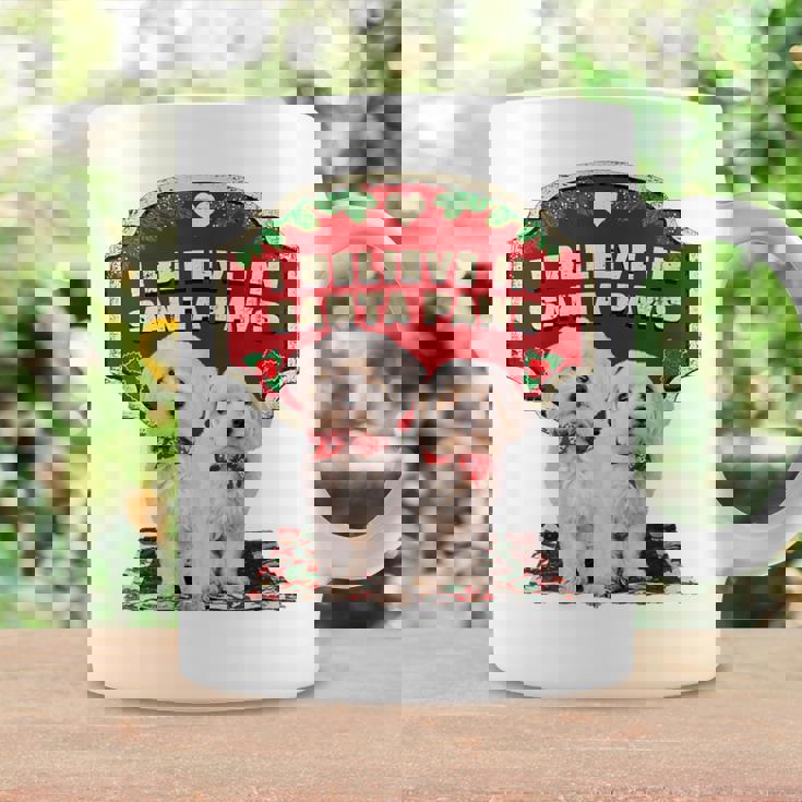 クリスマス デコレーション 犬 マルチーズ コーヒーマグ ギフトのアイデア